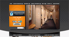 Desktop Screenshot of grandviewdentistry.com